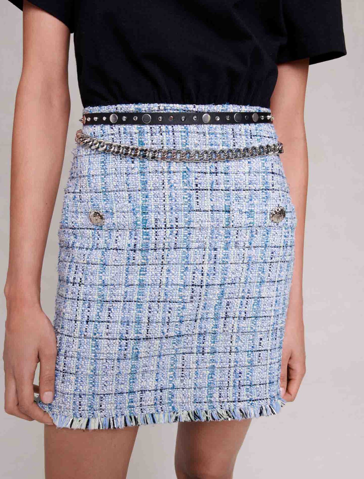 Vestido de tweed