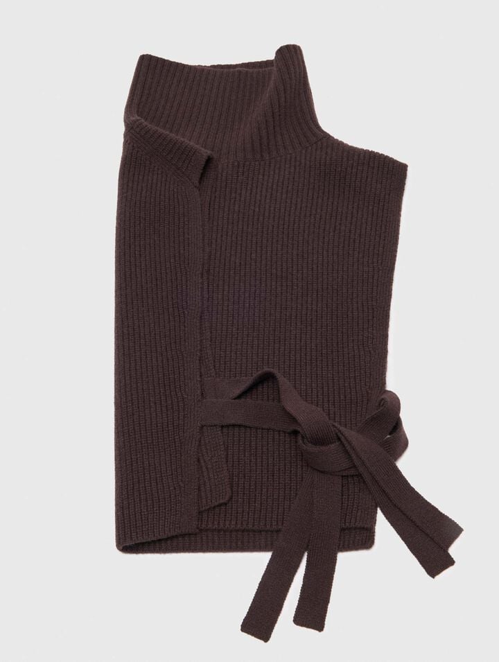 Cuello de lana y cachemira