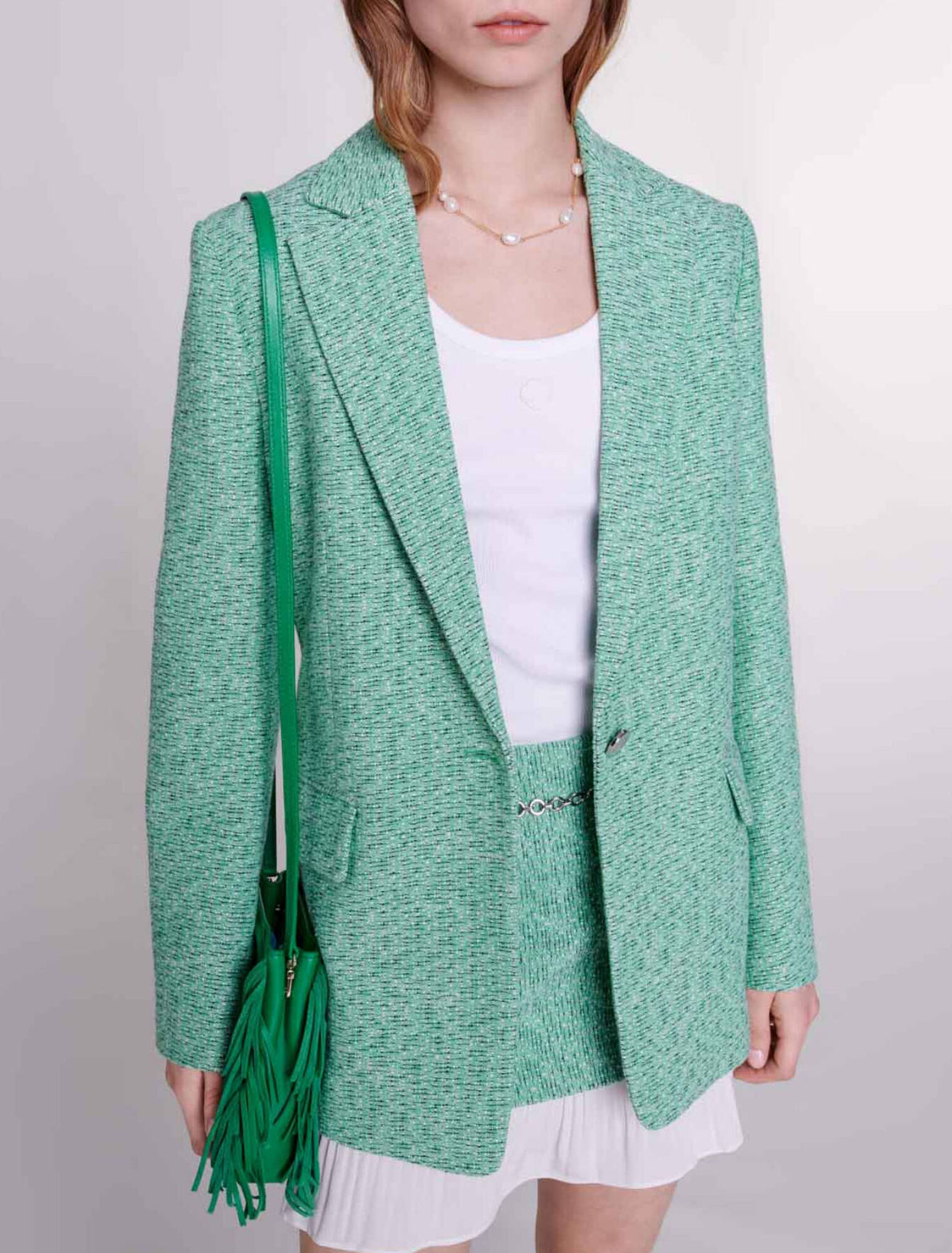 Chaqueta de tweed