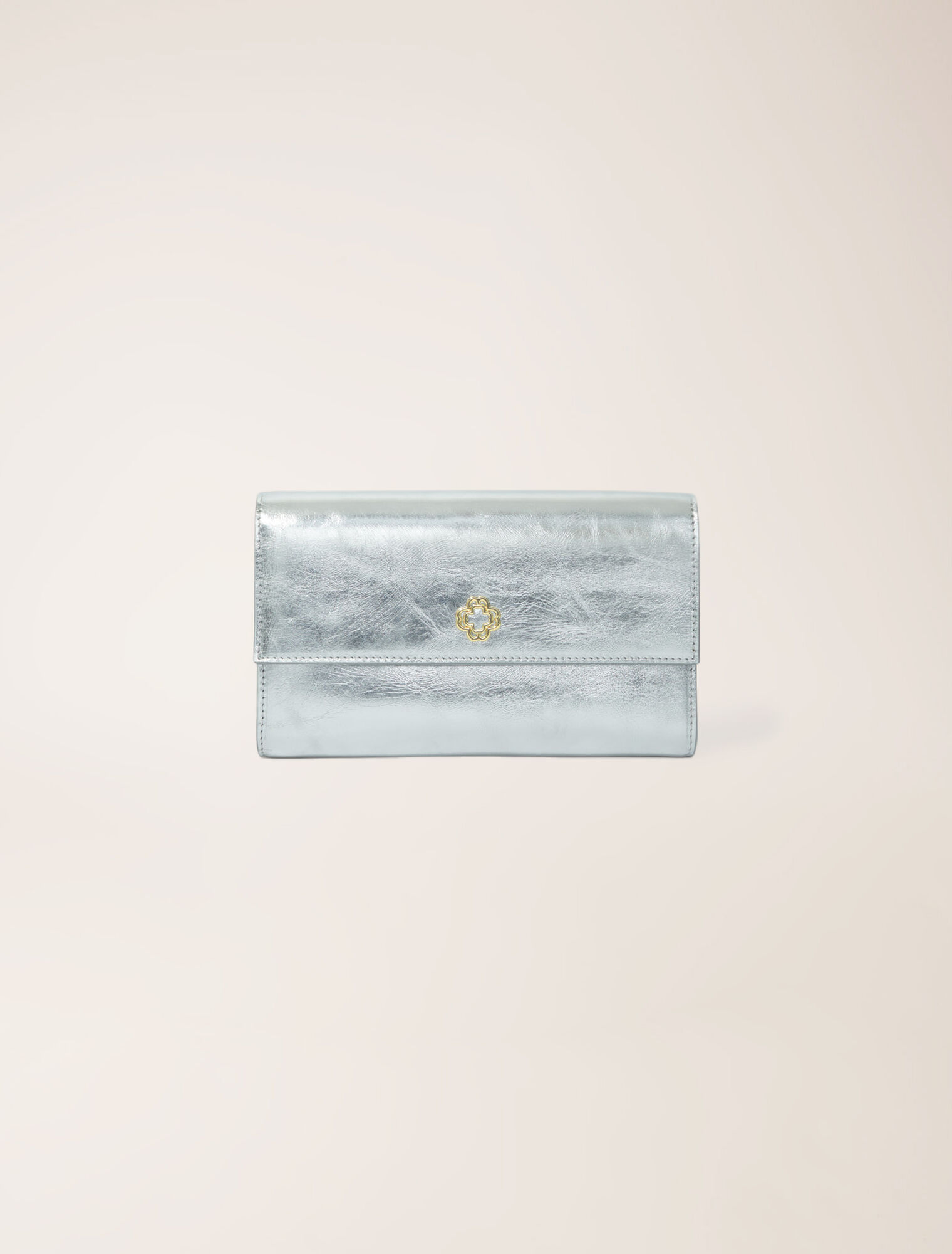 Bolso-cartera metalizado