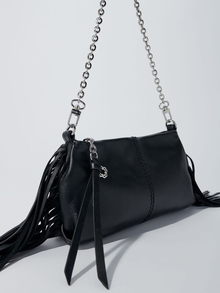 Cartera Miss M pouch de piel lisa