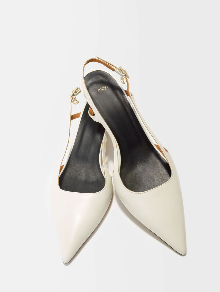 Zapatos tacón punta correas ajustables