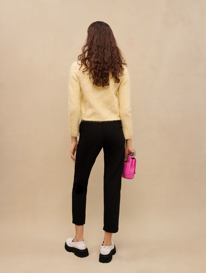Pantalón traje recto