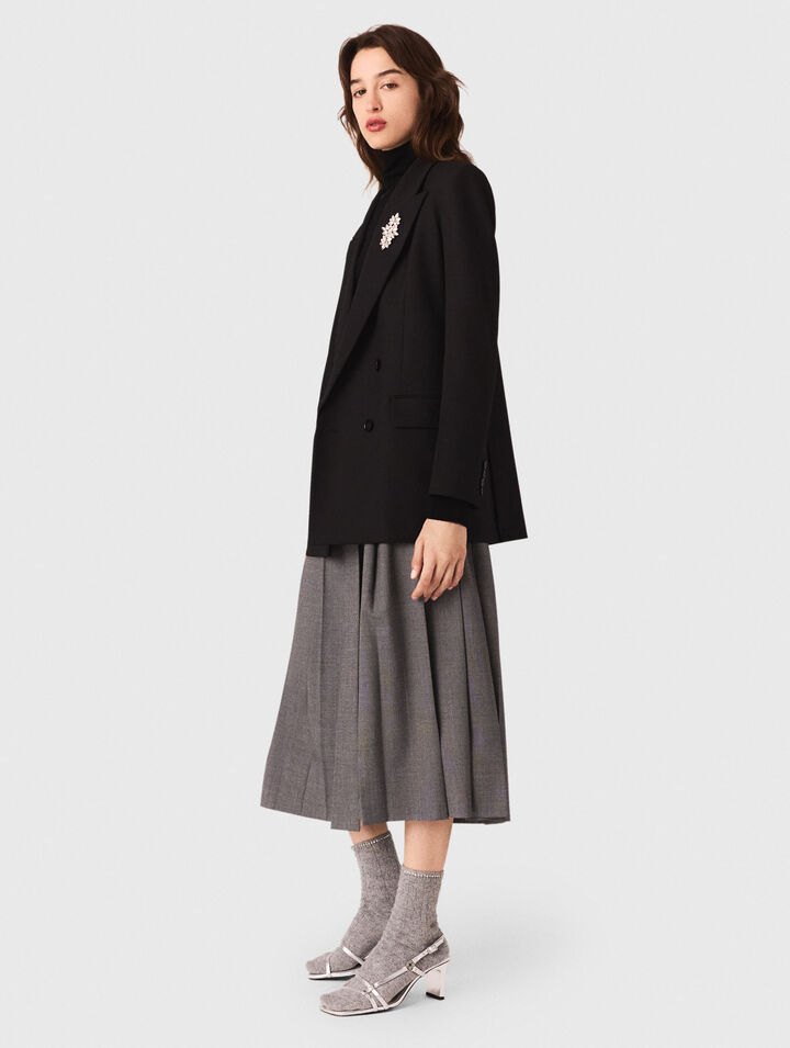 Chaqueta de doble botonadura