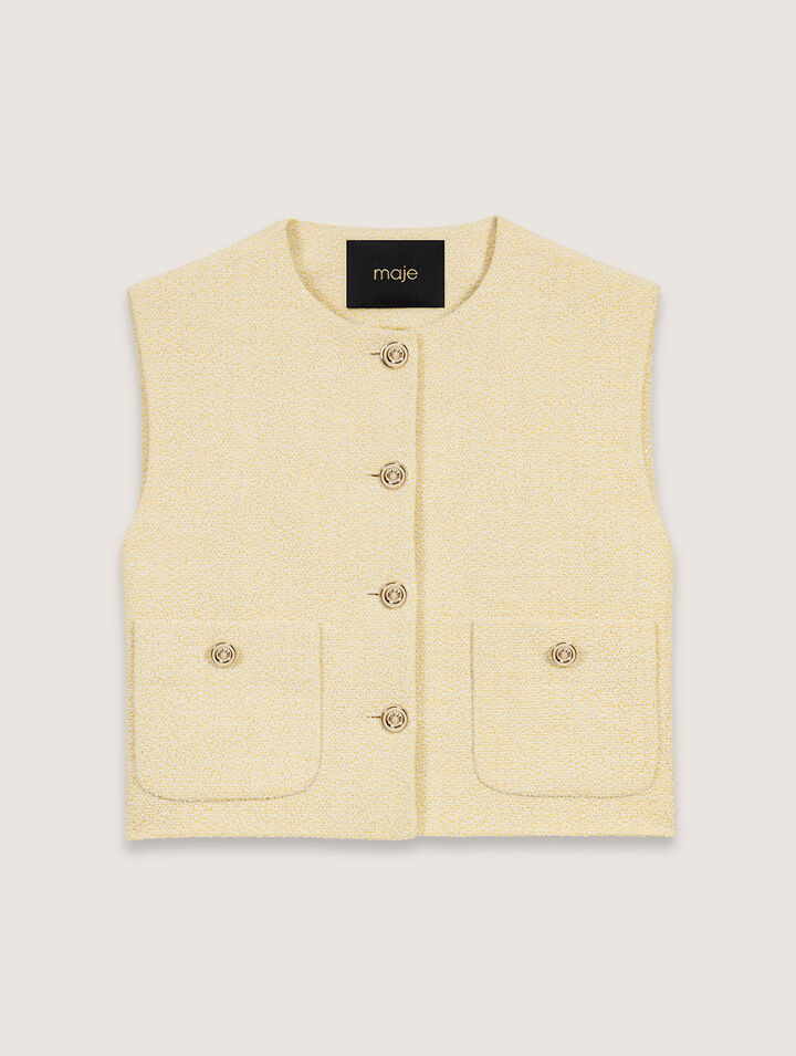 Chaleco de tweed