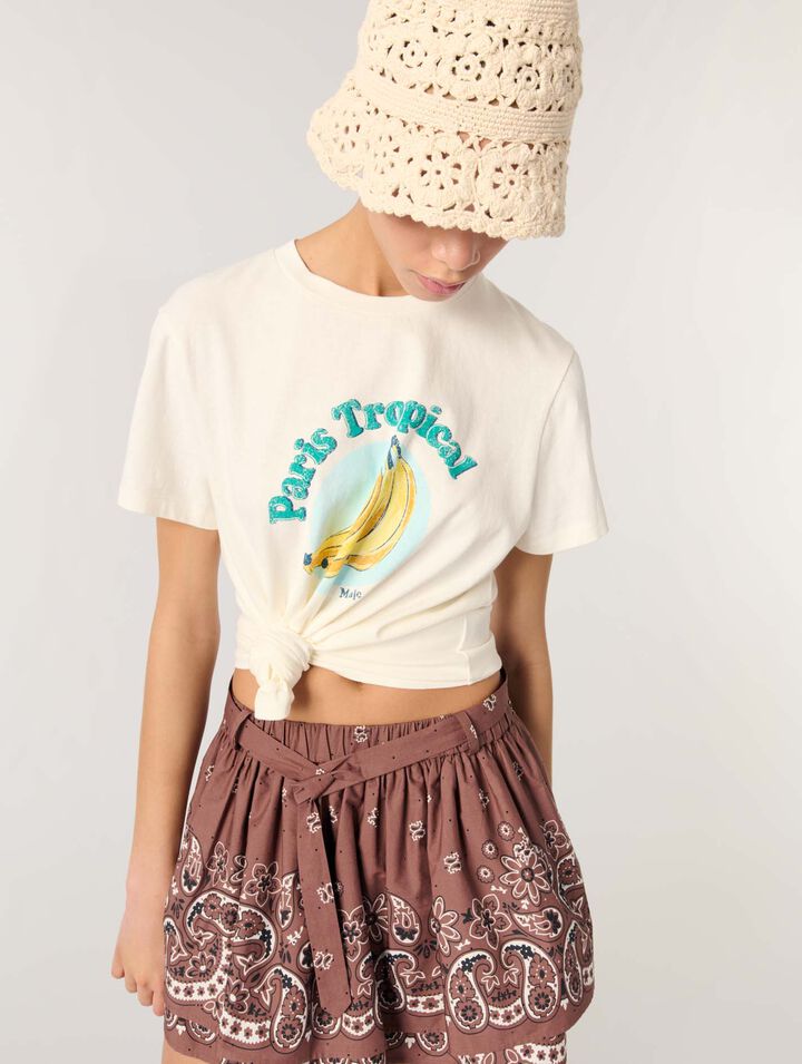 Camiseta estampada