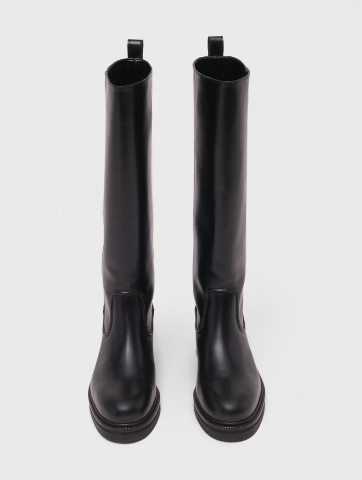Botas de cuero