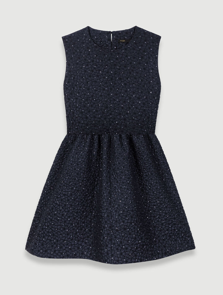 Vestido-mono con strass