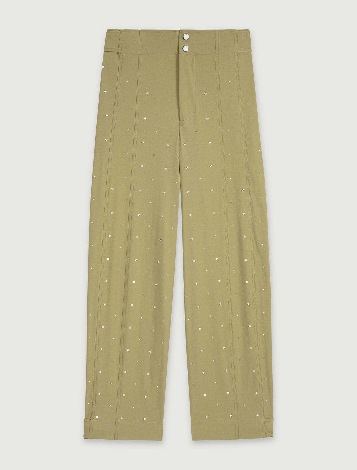 Pantalón baggy con tachuelas