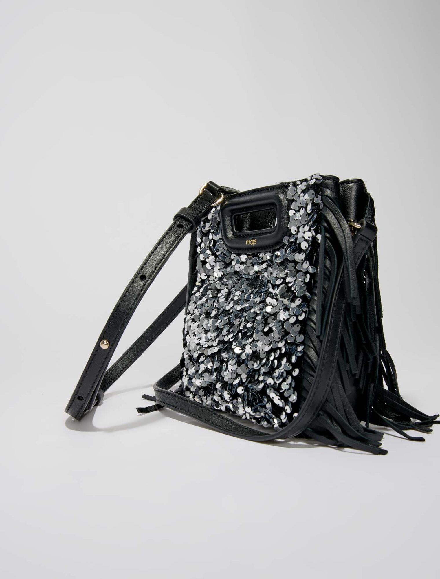 Bolso M mini con lentejuelas