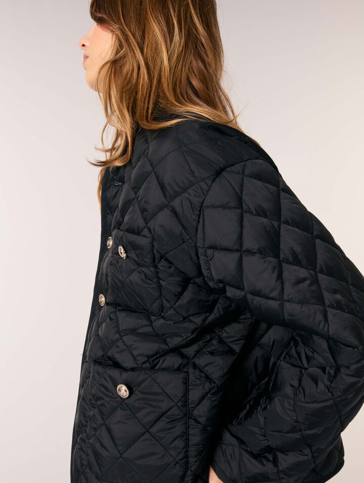 Abrigo acolchado reversible