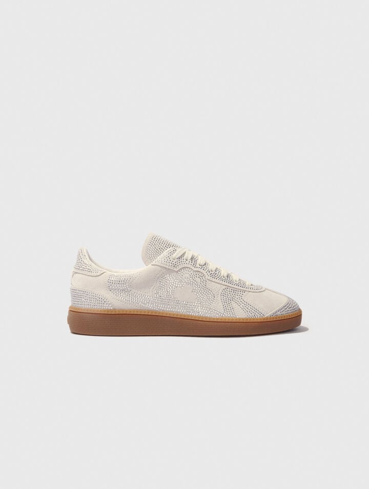 Zapatillas casual de estrás