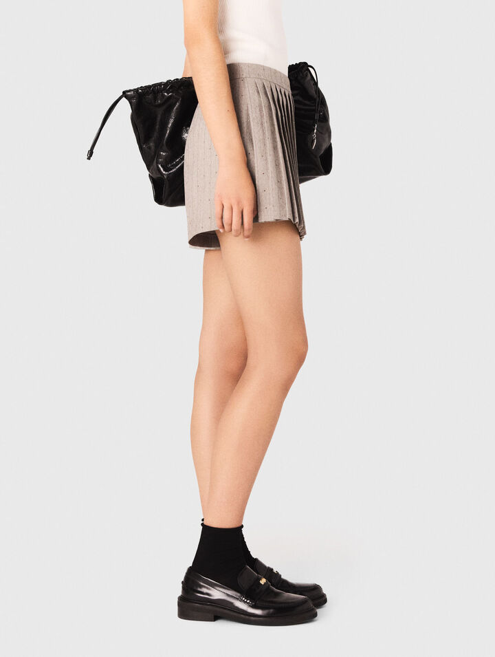 Pantalón corto trampantojo