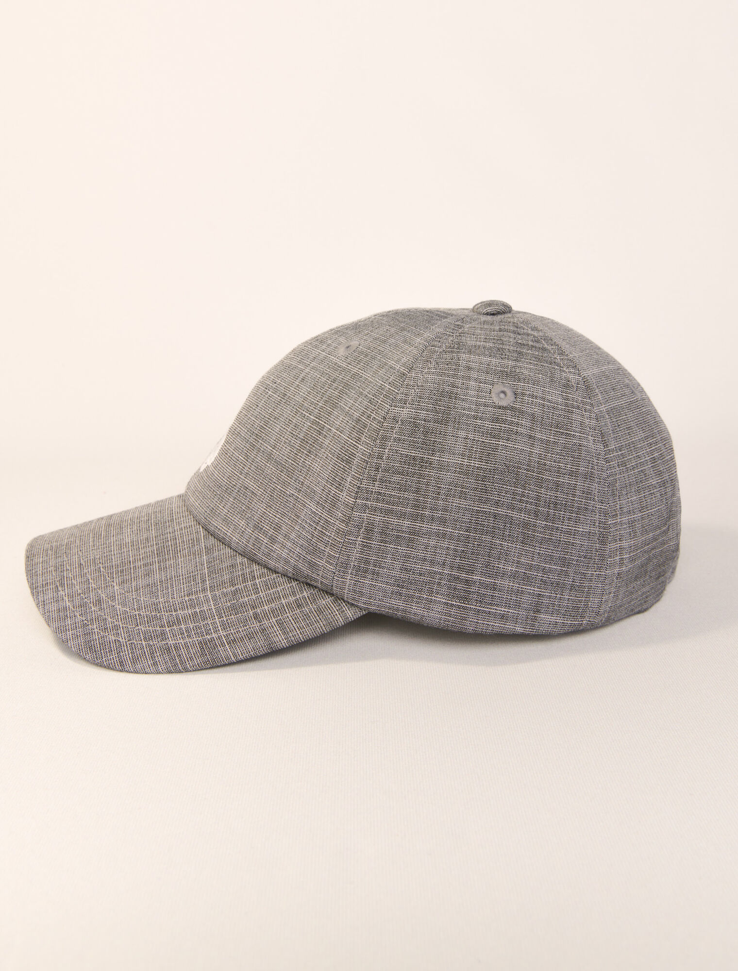 Gorra de algodón estampada