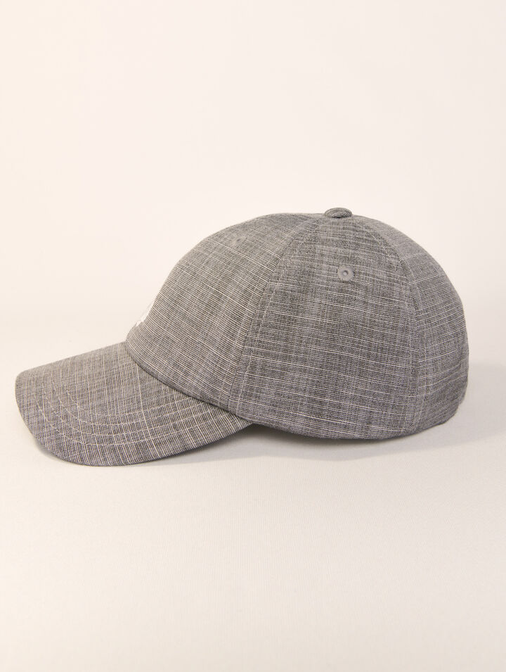 Gorra de algodón estampada