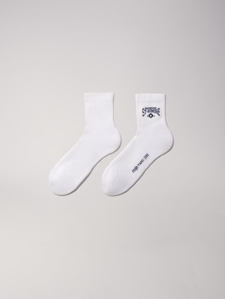 Calcetines bordados Saint Honoré