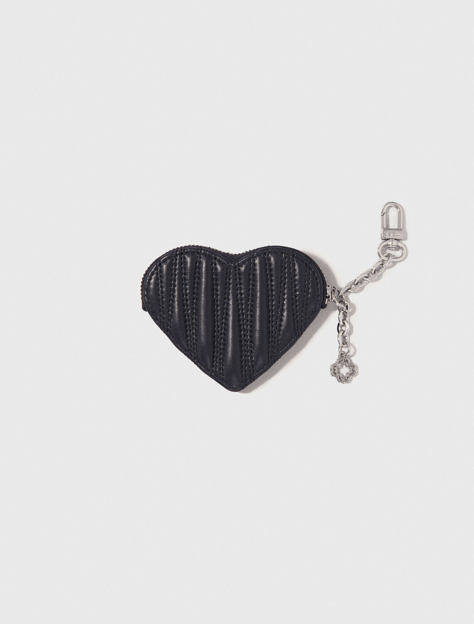 Monedero corazón acolchado