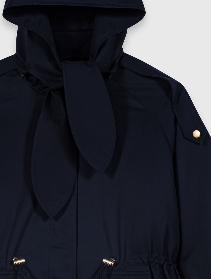 Parka midi acolchada