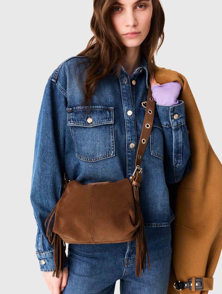 Bolso Miss M mini de ante