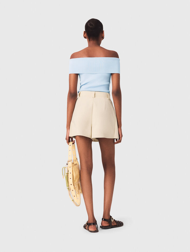 Short trampantojo de algod&oacute;n