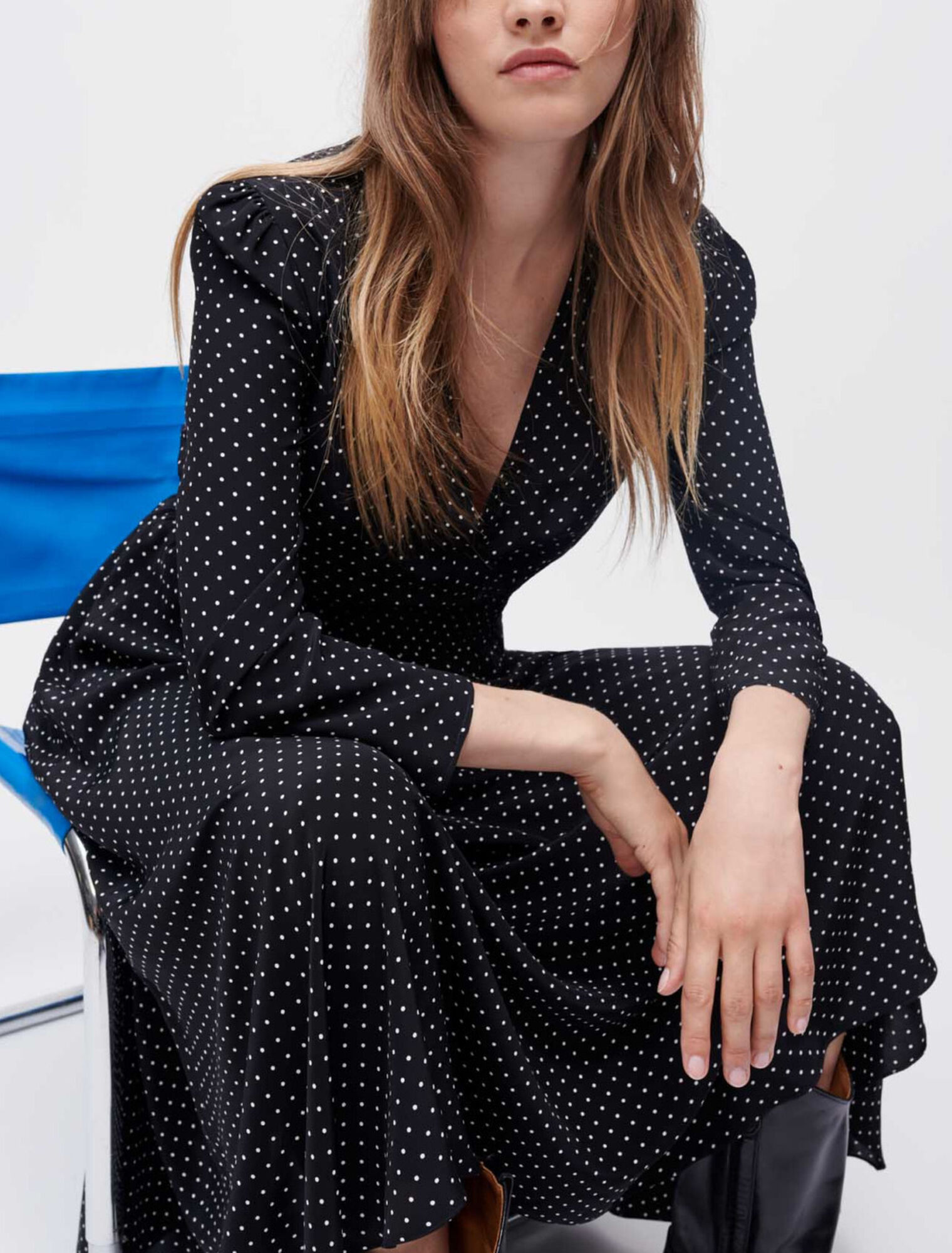 Maxi vestido entallado