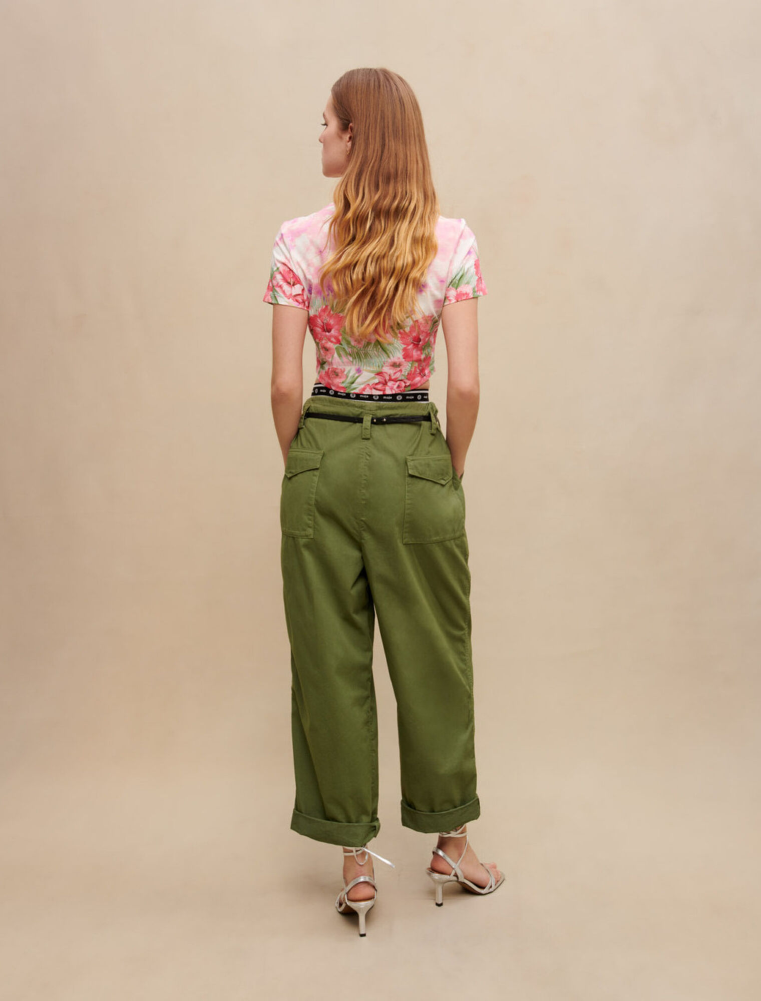 Camiseta floral
