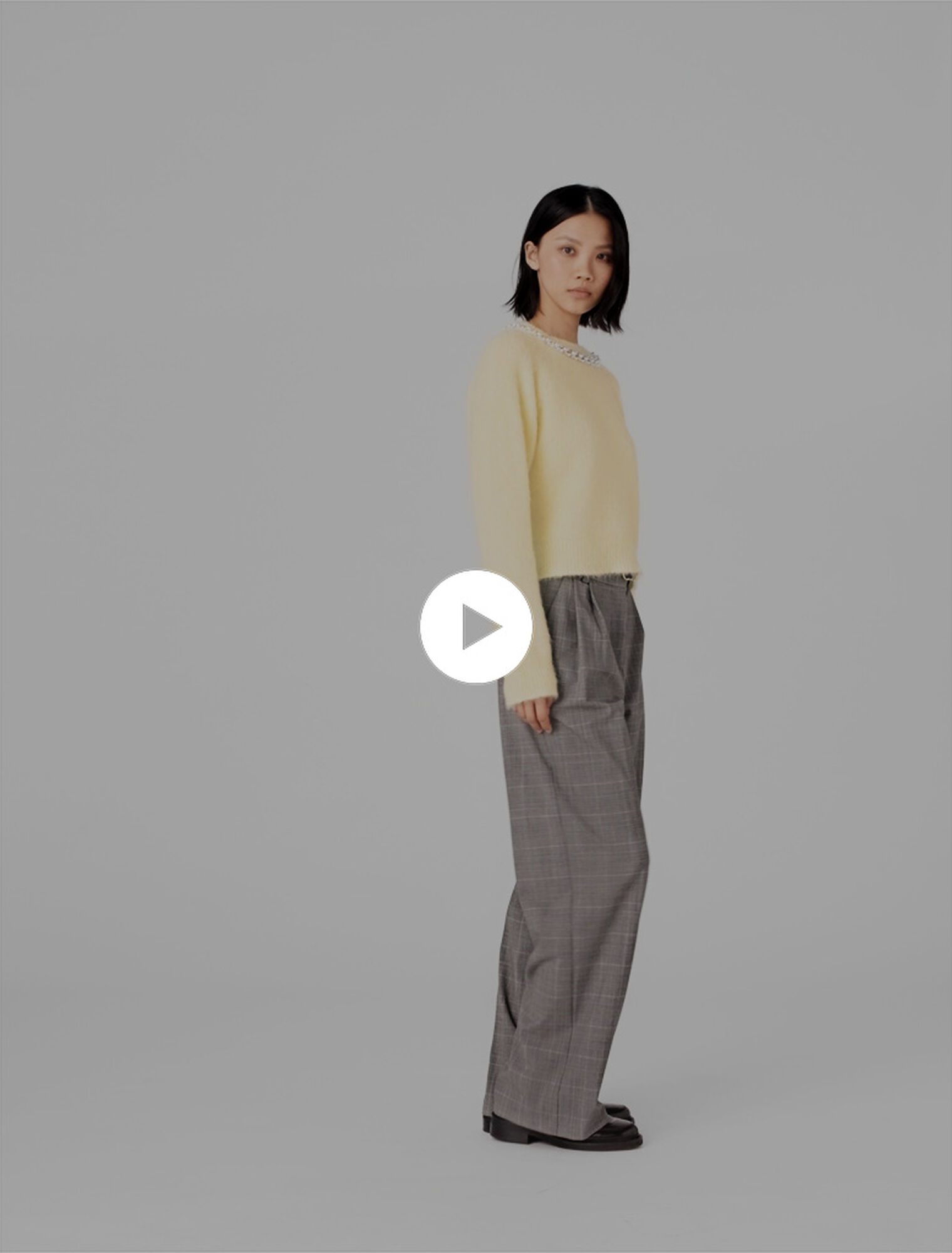 Jersey con cuello joya desmontable