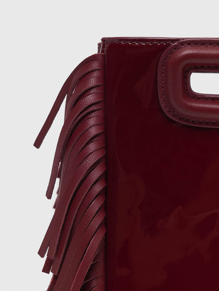 Bolso Miss M de cuero liso