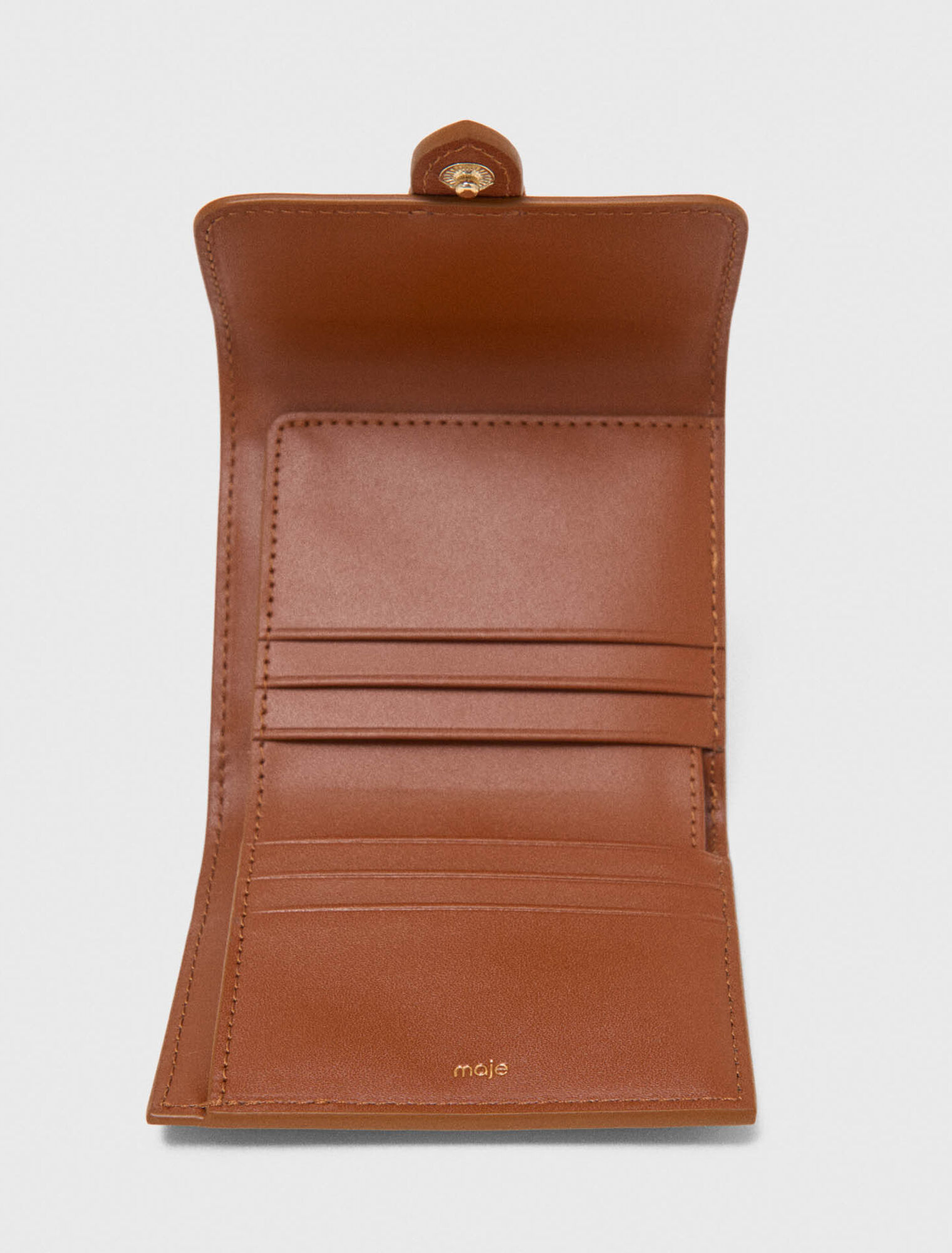 Cartera Miss M de piel lisa