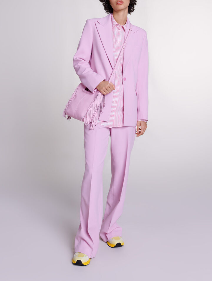 Chaqueta ajustada de traje