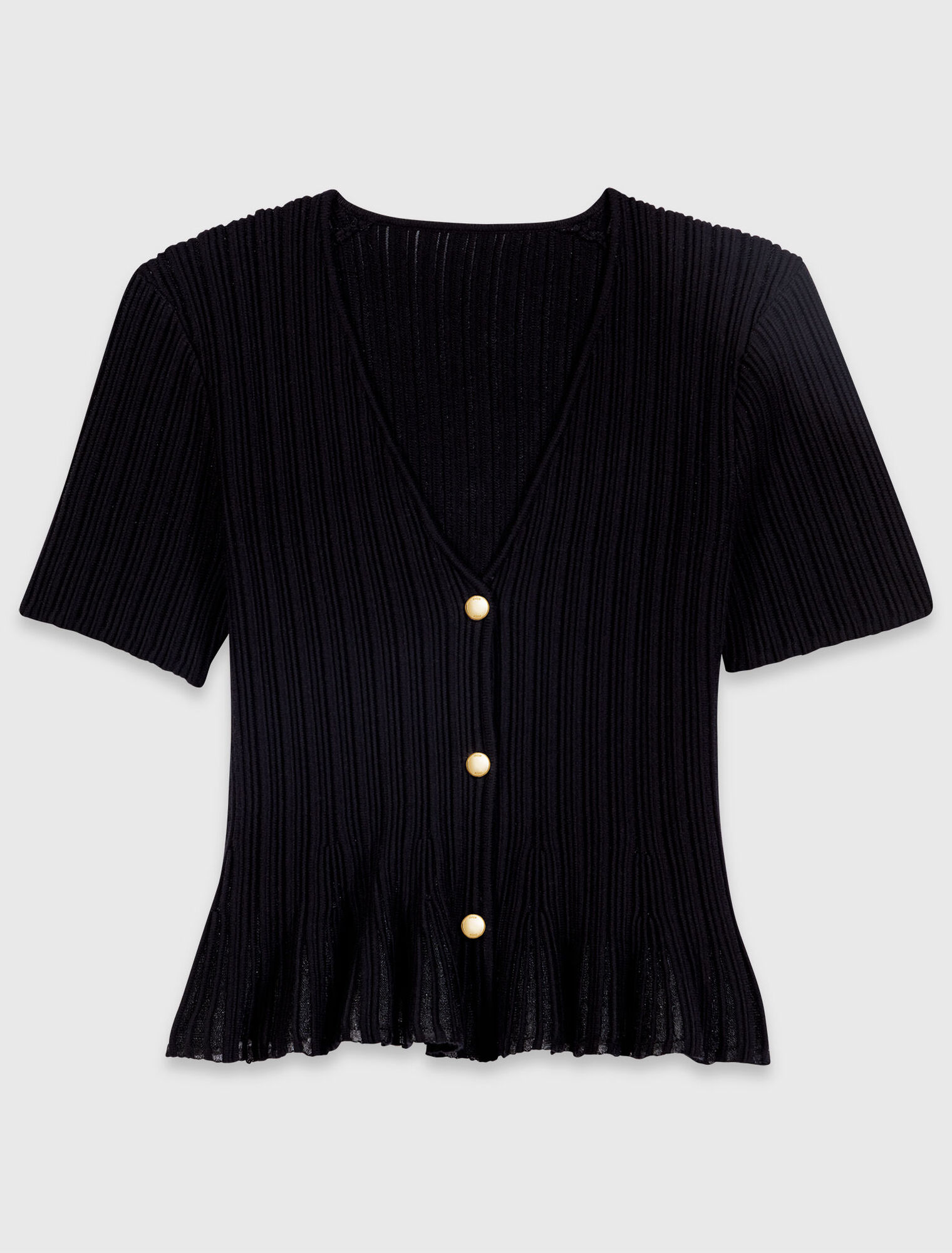C&aacute;rdigan peplum
