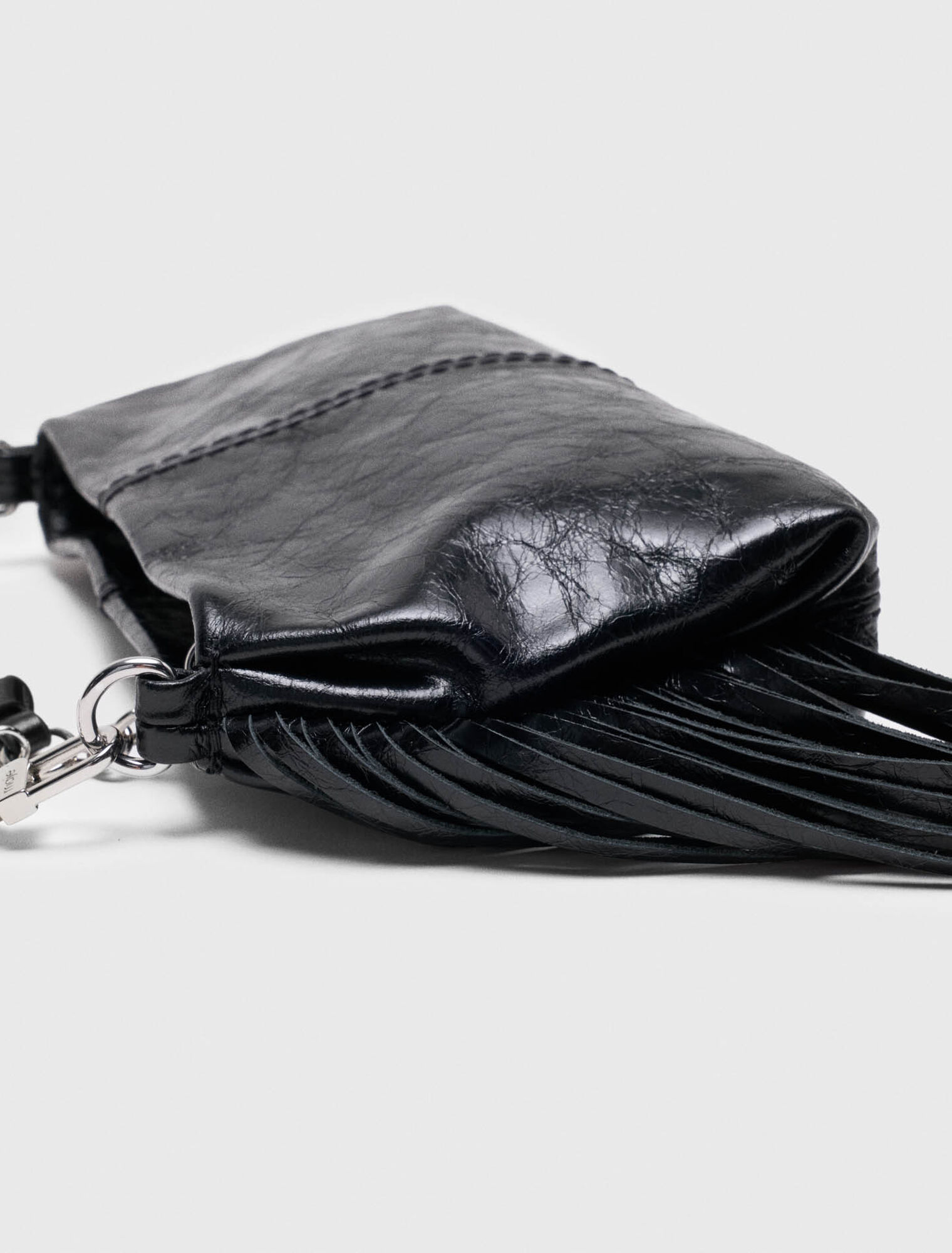 Cartera Miss M pouch cuero barniz
