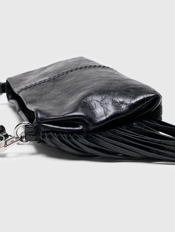 Cartera Miss M pouch cuero barniz