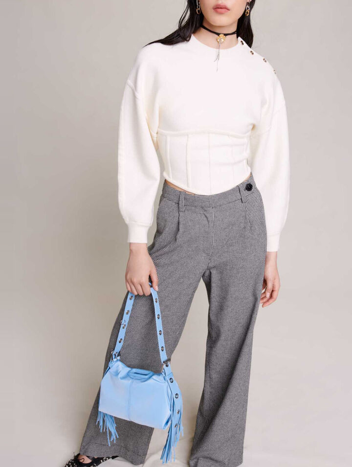 Pantalón de traje ancho
