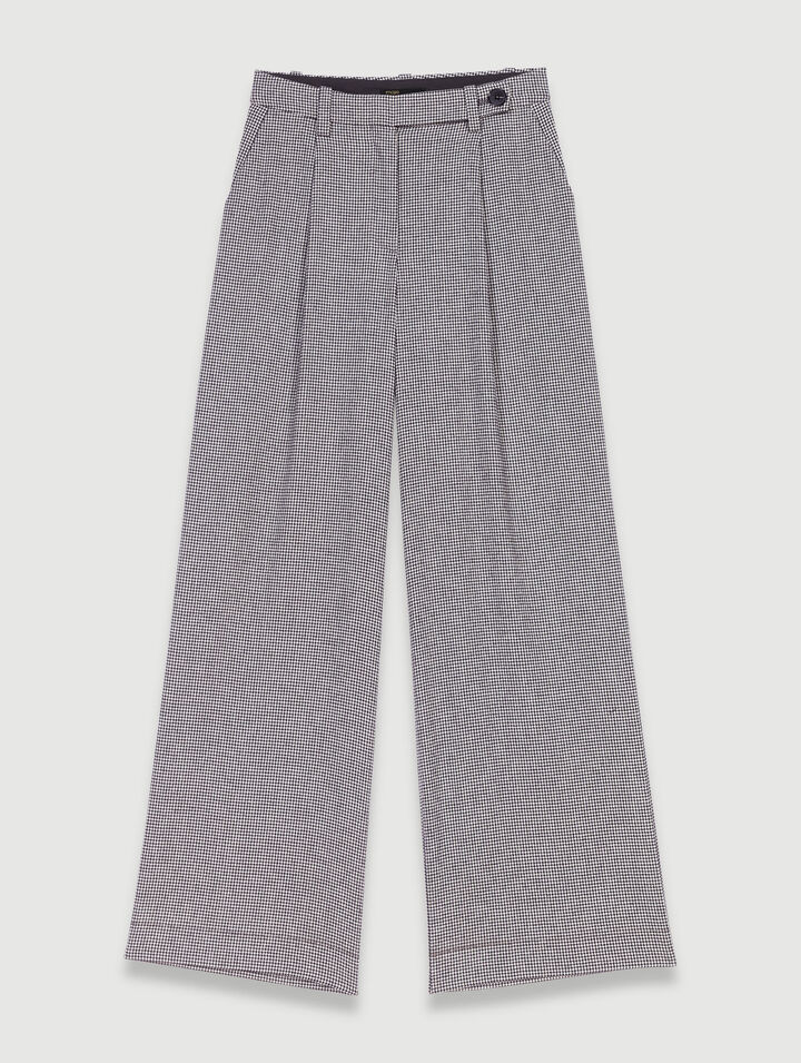 Pantalón de traje ancho