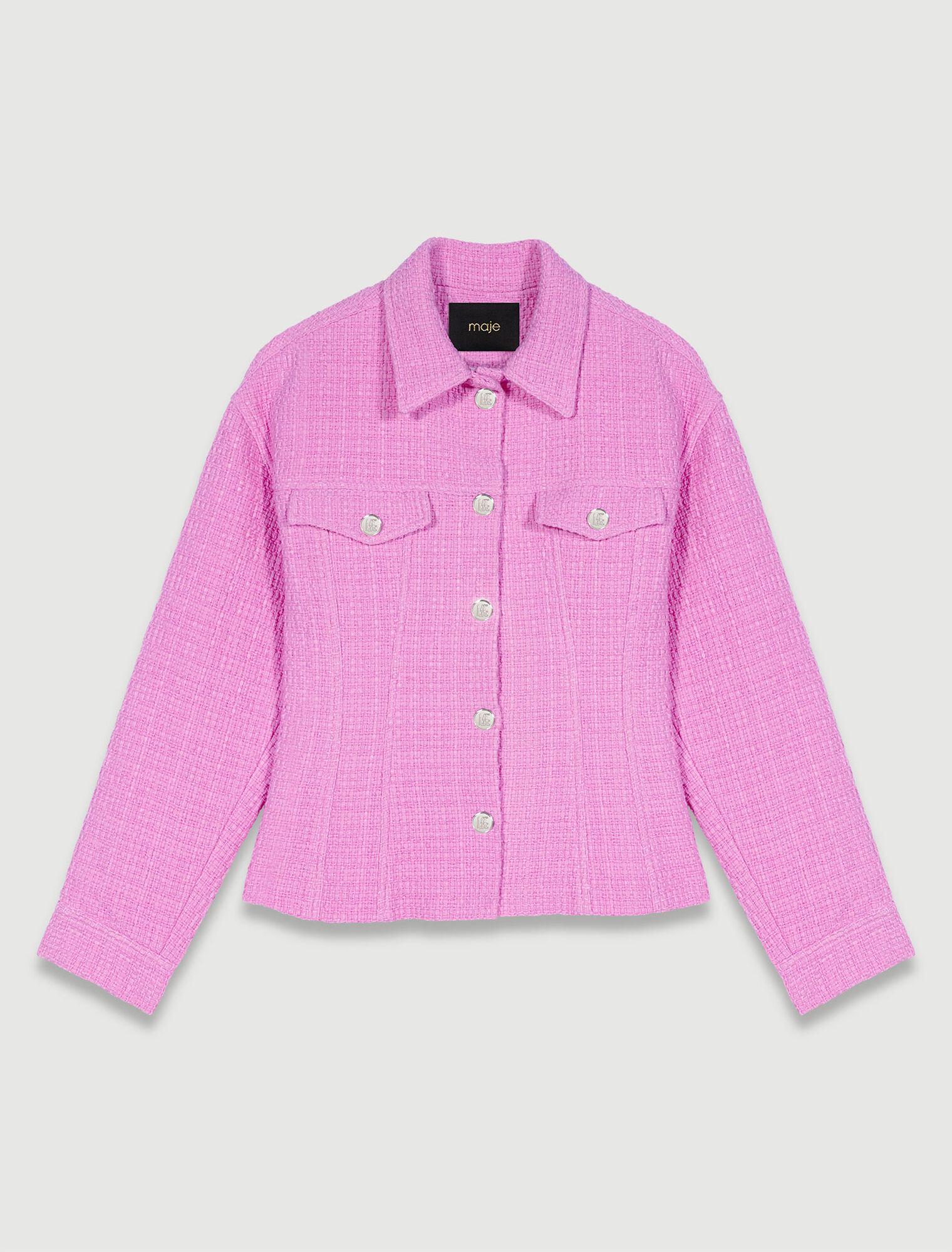 Chaqueta ajustada de tweed