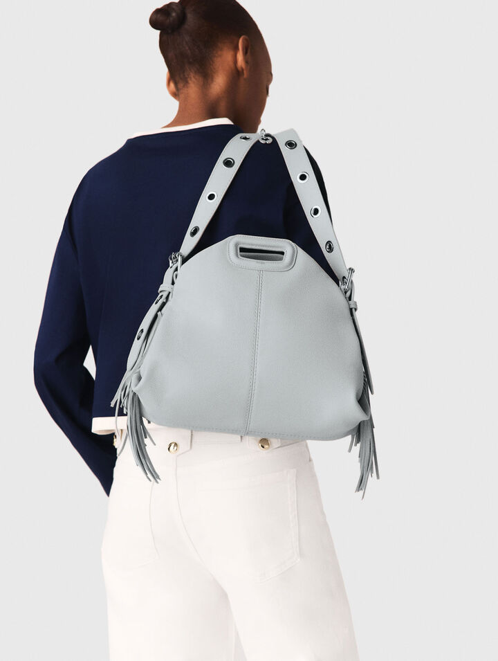 Bolso Miss M de cuero granulado