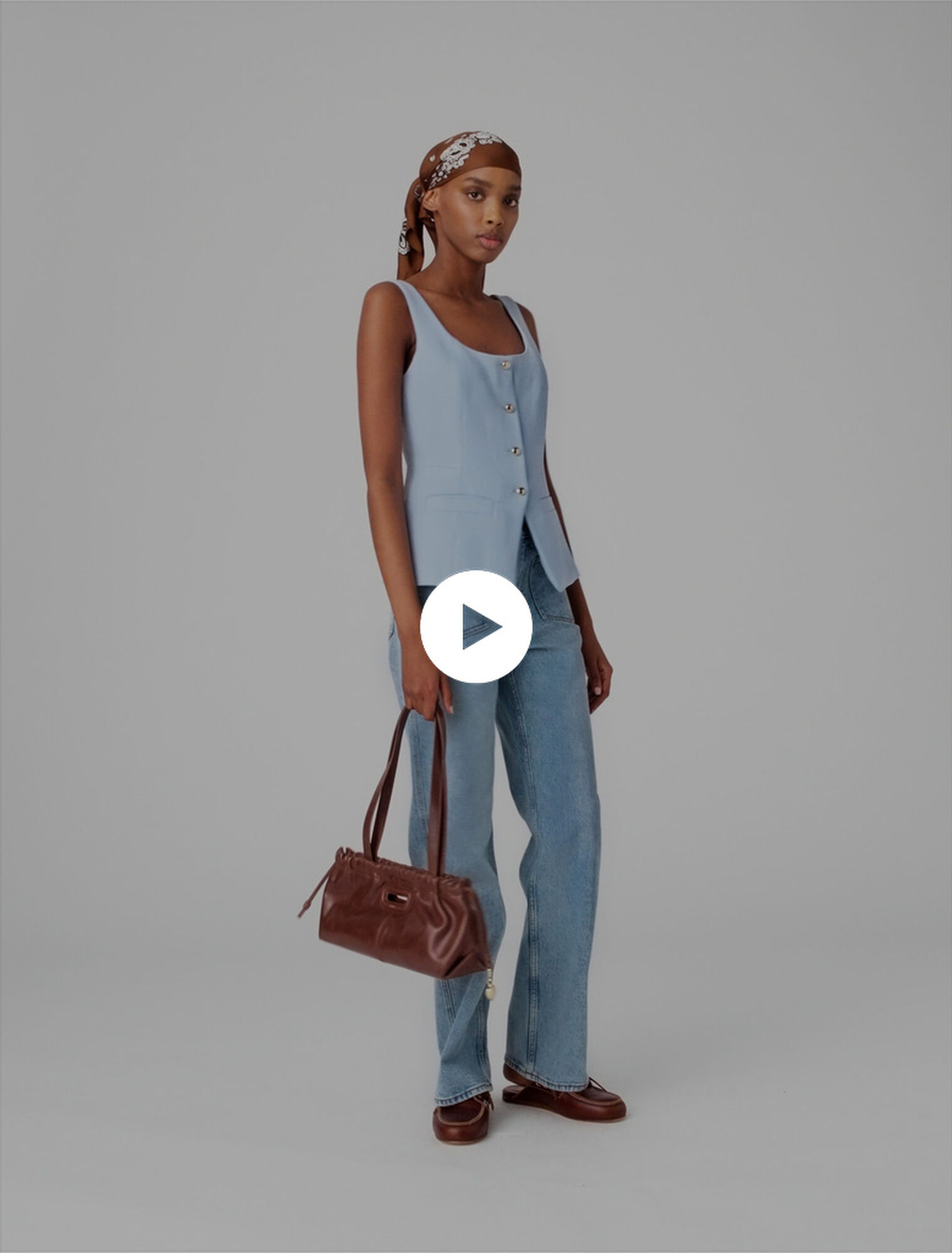 Chaleco sastre largo