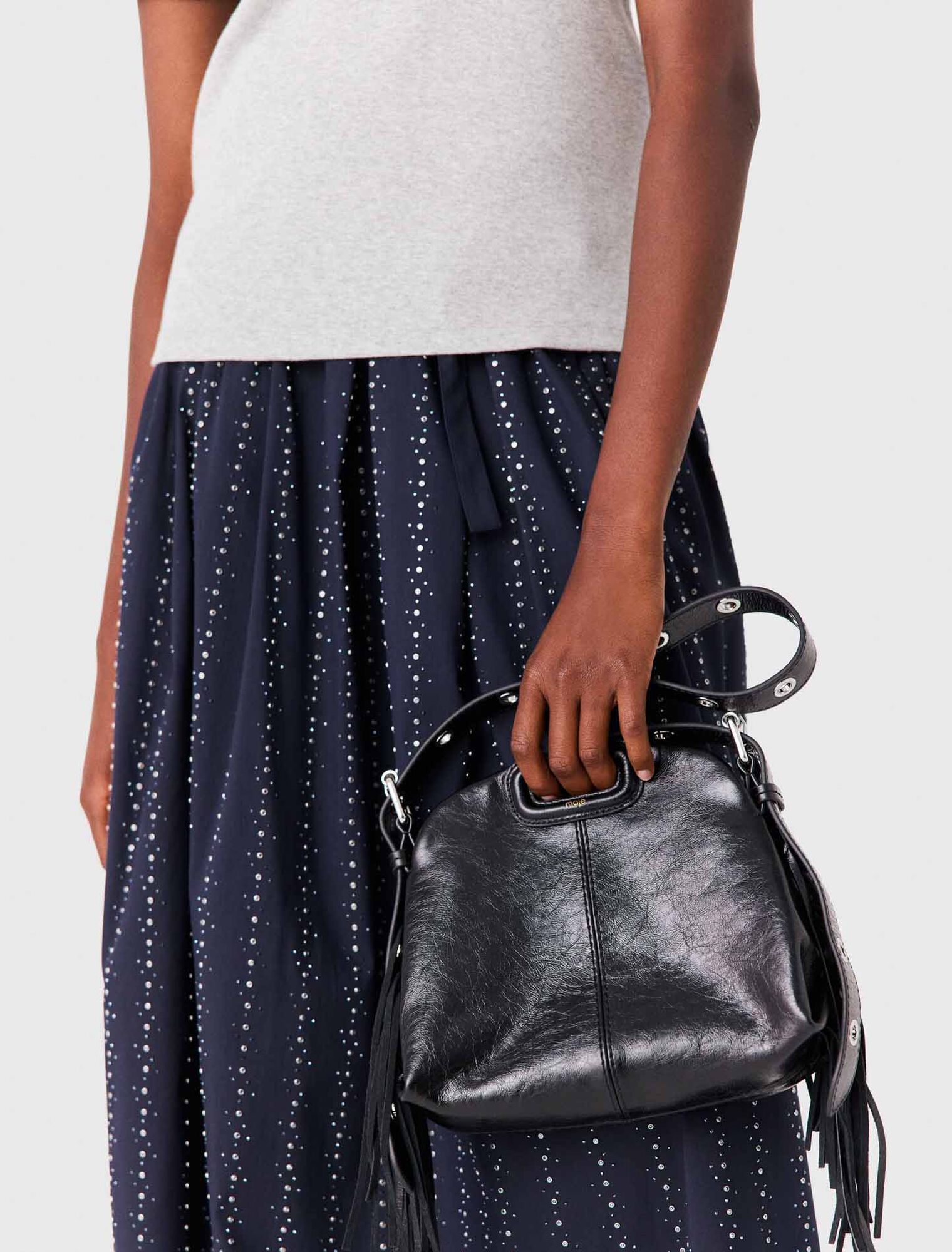 Bolso Miss M mini de cuero