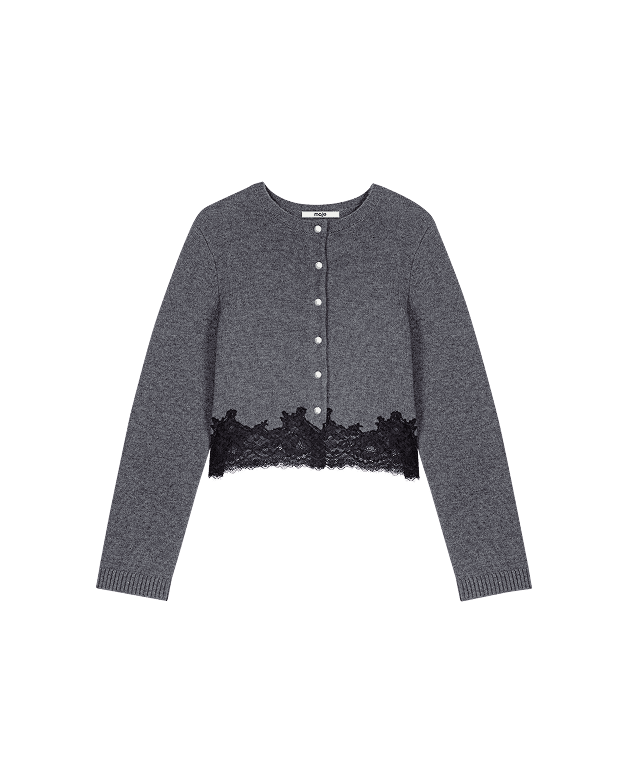 Twinset con acabados de encaje