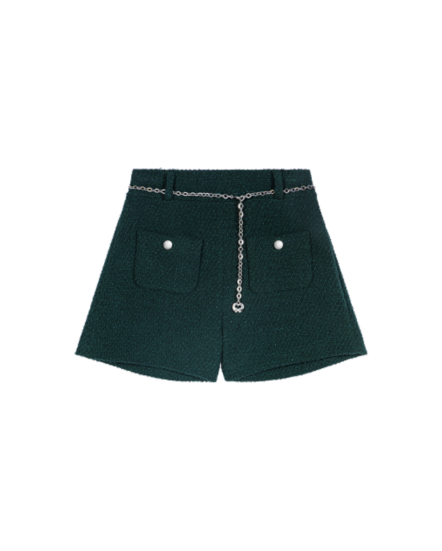 Shorts de tweed
