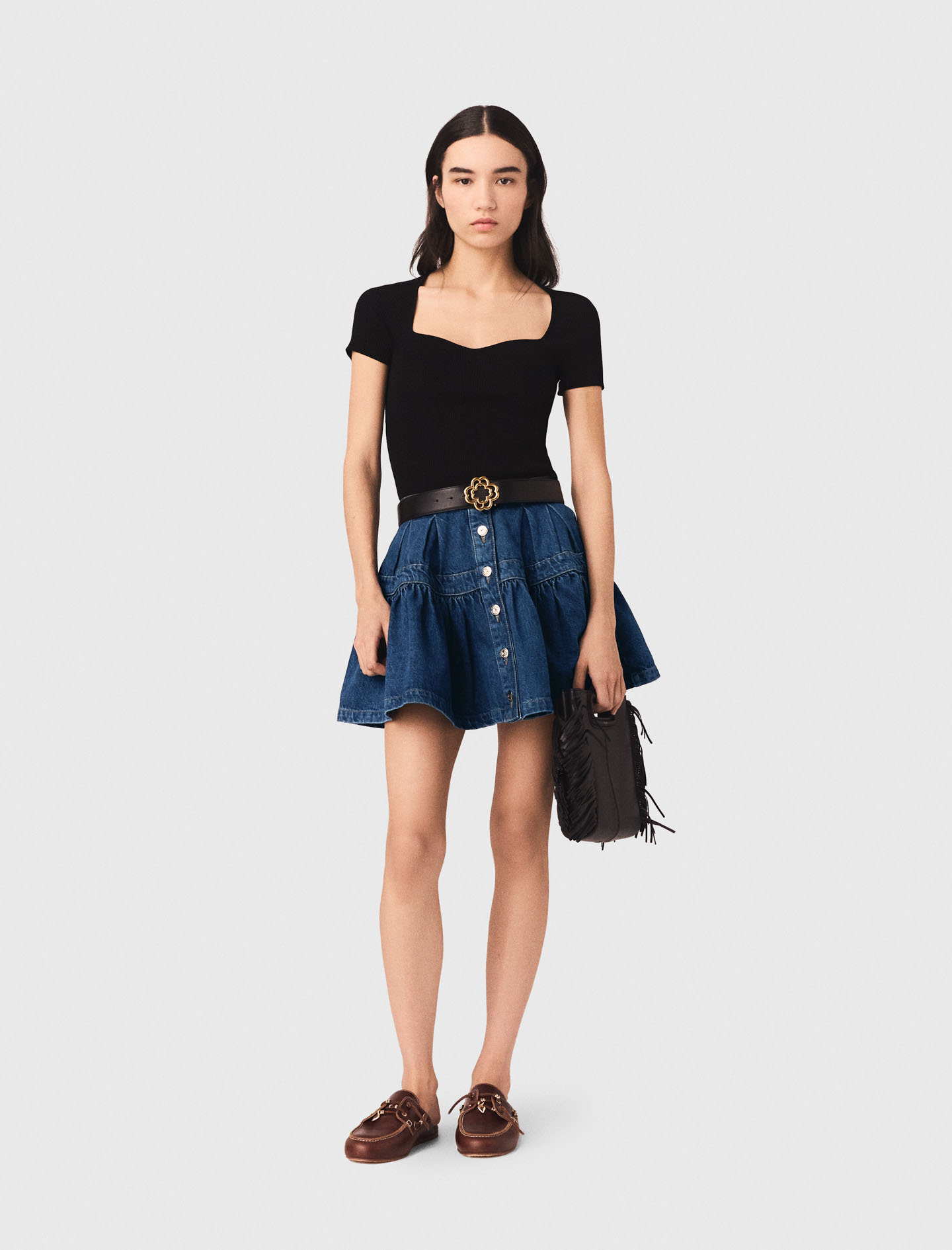 Top De Punto - Negro - Talla 3 - Maje
