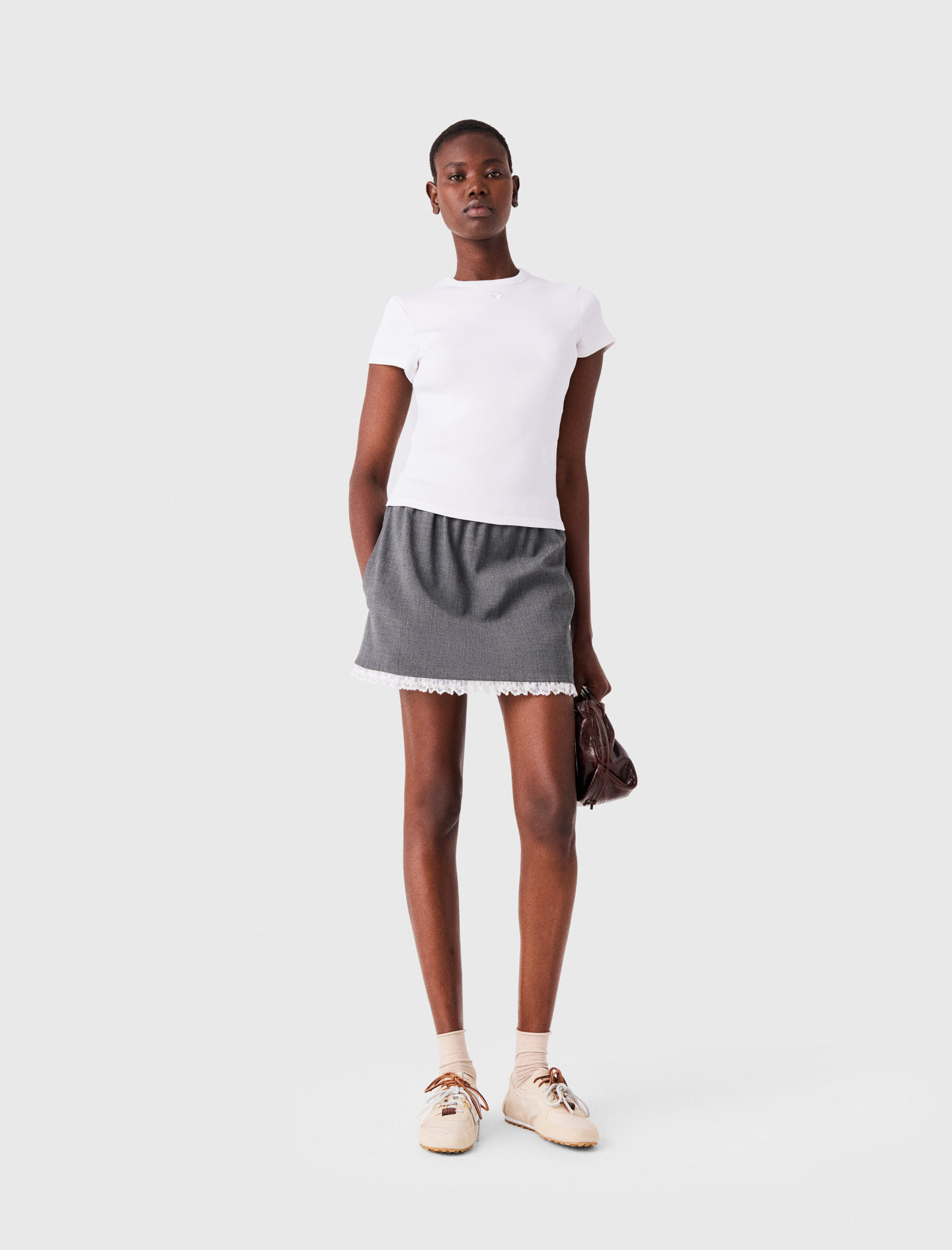Camiseta De Algodón - Blanco - Talla 1 - Maje